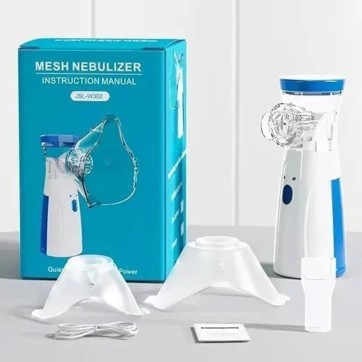 Premium Portable Mesh Nebulizer | Silent & Rechargeable